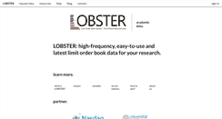 Desktop Screenshot of lobsterdata.com